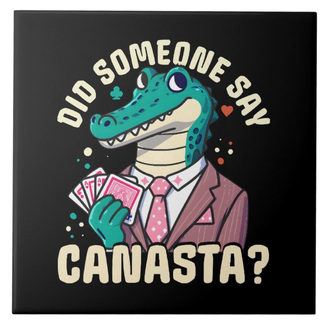 Sa nån Canasta? Kakelplatta (Framsidan)