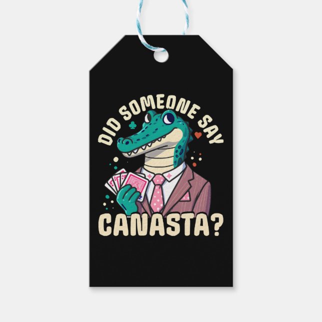 Sa nån Canasta? Presentetikett (Framsidan)
