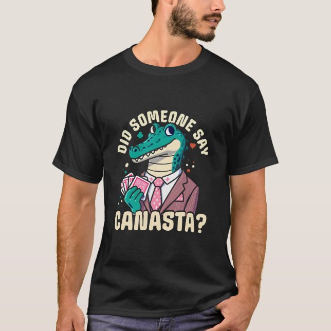 Sa nån Canasta? T Shirt (Framsida)