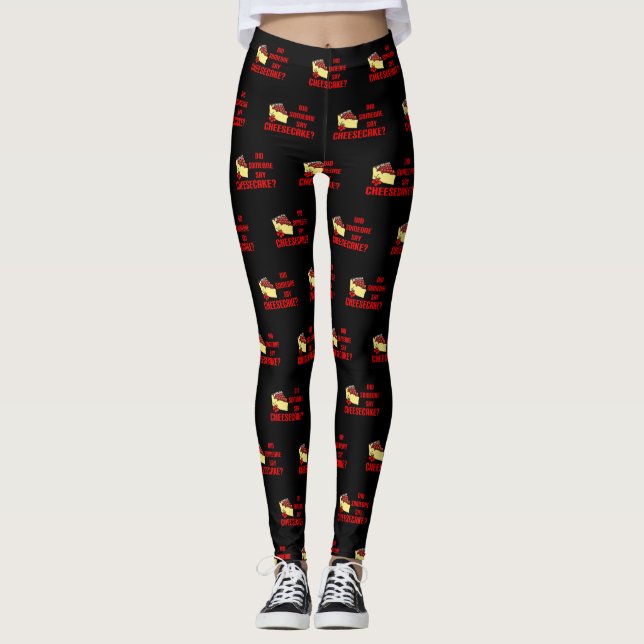 Sa nån Cheesecake?  Leggings (Framsida)