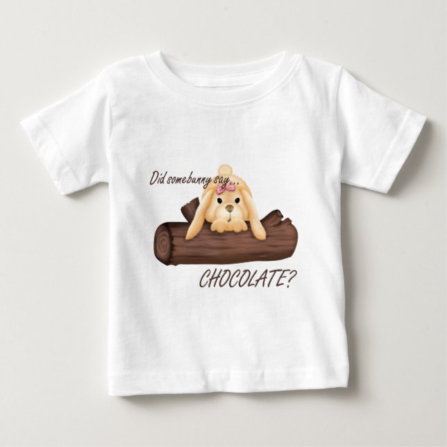 Sa nån CHOCOLATE Infant T-Shirt? Tee (Framsida)