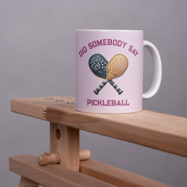Sa nån Pickleball? Kaffemugg