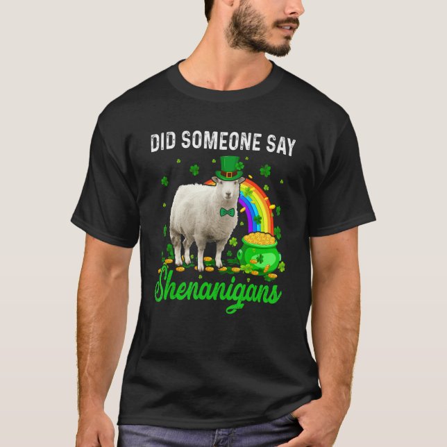 Sa nån Shenanigans Lycklig Patrick dag Sh? T Shirt (Framsida)