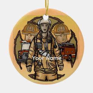 Så Redo Firefighters är ornament