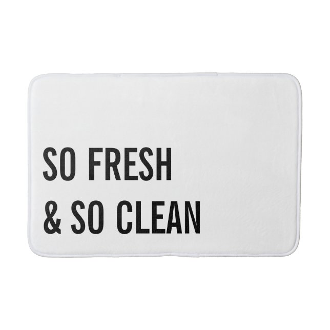 Så ren badmatta badrumsmatta (Framsidan)