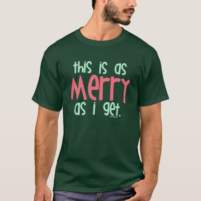 Så roligt jag får tee shirt (Framsida)