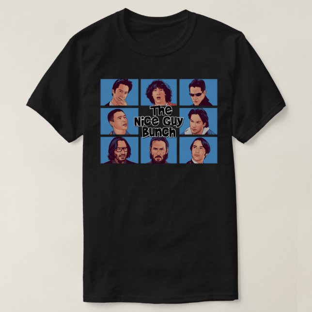 Så roligt Keanu Art Reeves Funny Graphic Gift T Shirt (Design framsida)