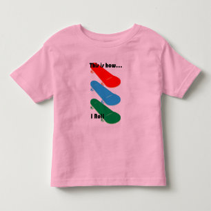 Så rullar jag Design - Toddler Fine Jersey T- T Shirt