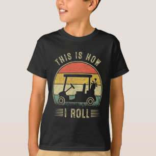 Så rullar jag golfkärra roliga golfare 1 t shirt