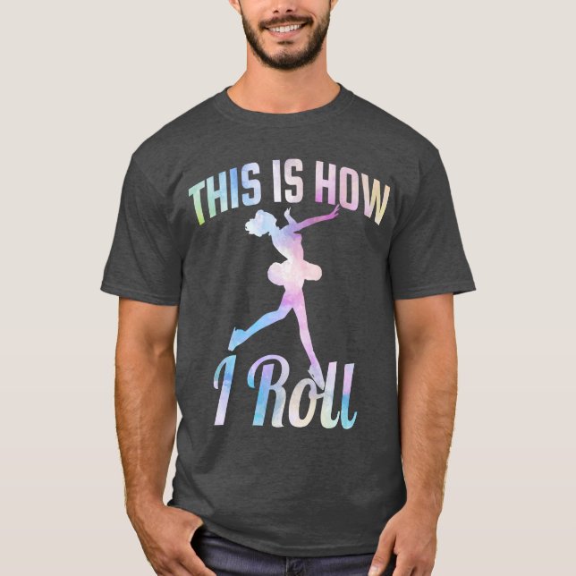 Så rullar jag Isdans T Shirt (Framsida)