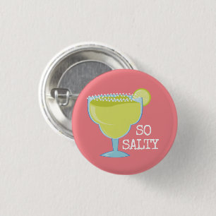 "Så salt" margaritaexponeringsglas Knapp