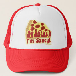 Så Saucy Deep Pizza Truckerkeps