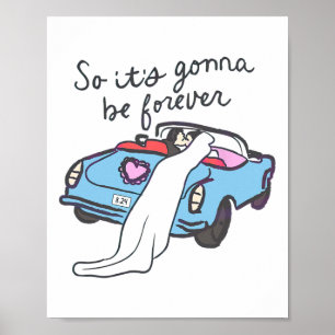 Så ska det vara för alltid brud och brudgum  poster