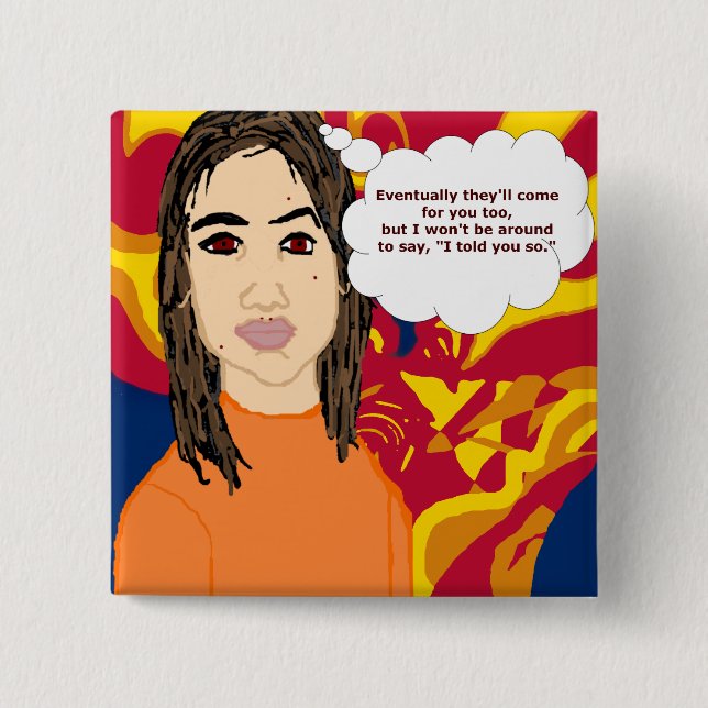 Så småningom får de Kom för dig-knapp Knapp (Framsida)