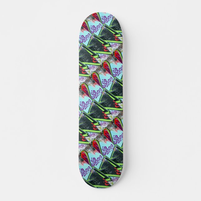 så soggy graffiti skateboard bräda 20,5 cm (Framsida)