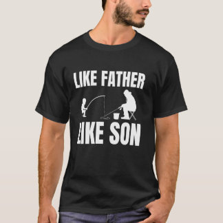 Så Som Far Så Också Son Isfiske T Shirt