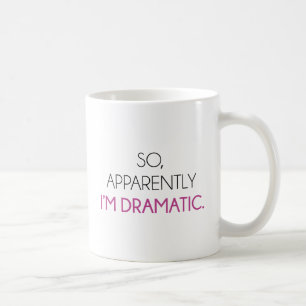 Så som synes mig dramatisk förmiddag kaffemugg