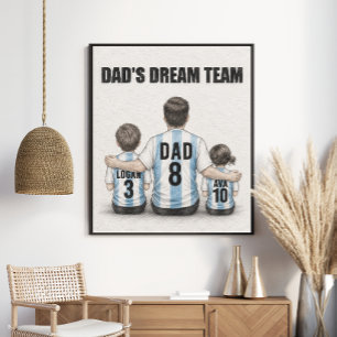 Så son så far Bergsutsikt Poster