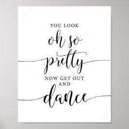 Så Söt går ut och Dance Bröllop skriver under Poster