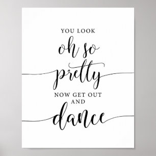 Så Söt går ut och Dance Bröllop skriver under Poster