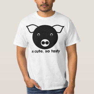 Så söt, så smakfull, gris t shirt