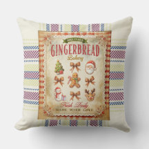 Så söt vintage Gingerbread galen av kärlek Xmas
