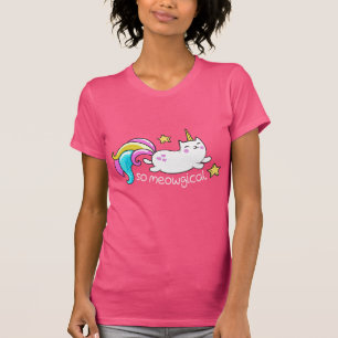 Så sparkles för glitter för Meowgical gulliga T-shirt