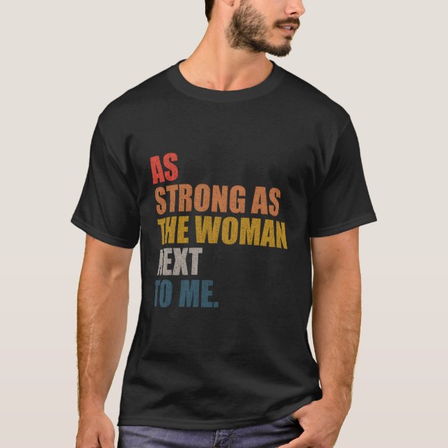 Så starkt som vid min sida t shirt (Framsida)