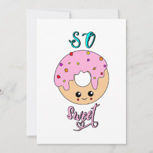 Så Sweet doughnut den 2 juni Jelly National Donut  Tack Kort