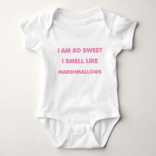 Så Sweet Marshmallow - Baby T-shirt (Framsida)