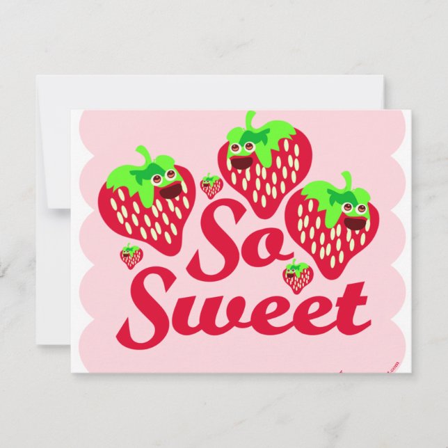 Så Sweet Strawbär (Framsida)