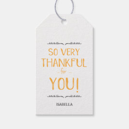 Så tack för er - Thanksgivingens märkre Presentetikett