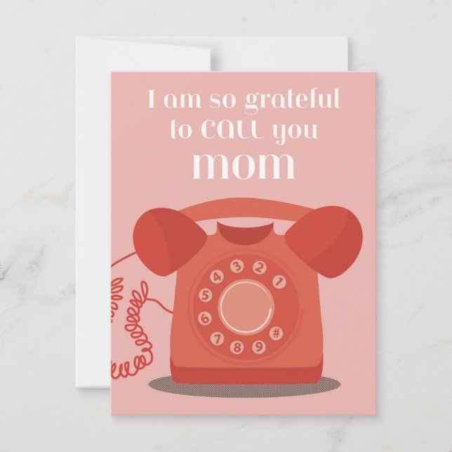 Så Tacksam Julkort (Framsida)