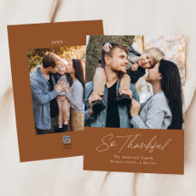 Så tacksam Pecan 2 Photo Thanksgiving