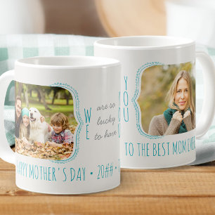 Så trevligt att ha er 2 fotoredigerbara Tillfäll Kaffemugg