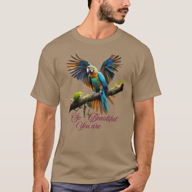 Så vacker du är t shirt (Framsida)