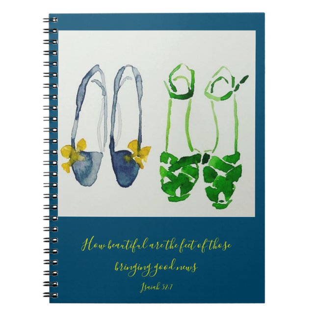 Så vackert är fötterna...Tara Lillian-teckningar Anteckningsbok (Framsidan)
