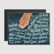 Så vackert citat av fötter