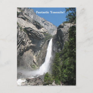 Så vackert Yosemite-vykort! Vykort