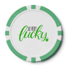 Så Väldigt Lucky Poker Chip