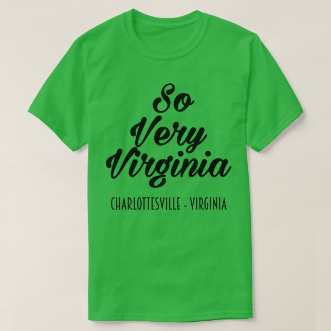 Så Väldigt Virginia T Shirt (Design framsida)