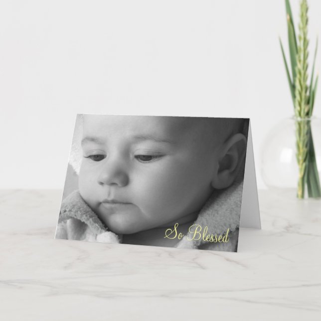 Så välsignat kort (Framsida)