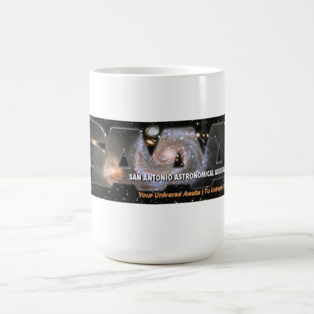 SAAA logo bumpersticker Kaffemugg (Center)