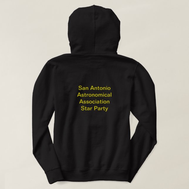 SAAA logotyp Hoodie (Design baksida)