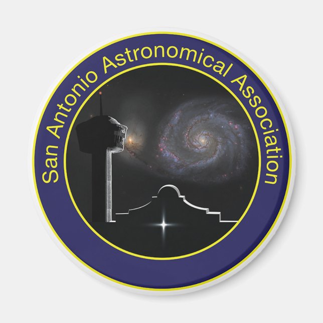 SAAA-logotyp, liten magnet (Framsidan)