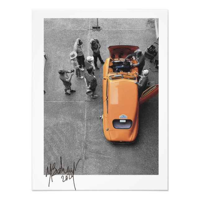 SAAB92 Premium Satin Photo Papper Photo Extension Fototryck (Framsidan)