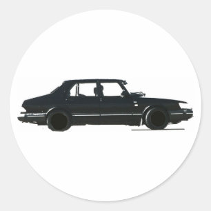 SAAB 900 RUNT KLISTERMÄRKE