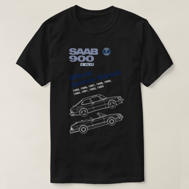 SAAB 900 T SHIRT (Design framsida)