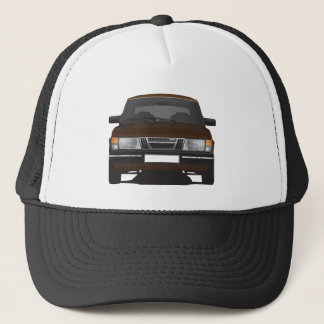 Saab 900 turbo (brun) keps
