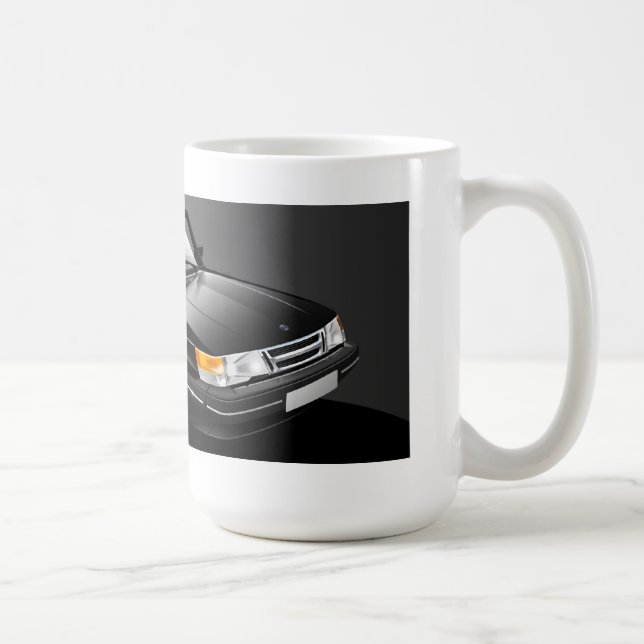 Saab 900 Turbo coupemugg Mugg (Höger)